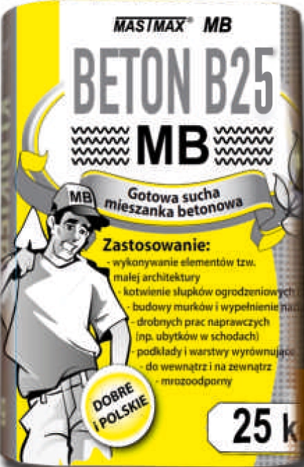 Beton B25 25kg Mastmax