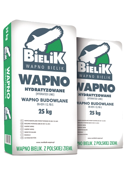 Wapno hydratyzowane-Budowlane BIELIK
